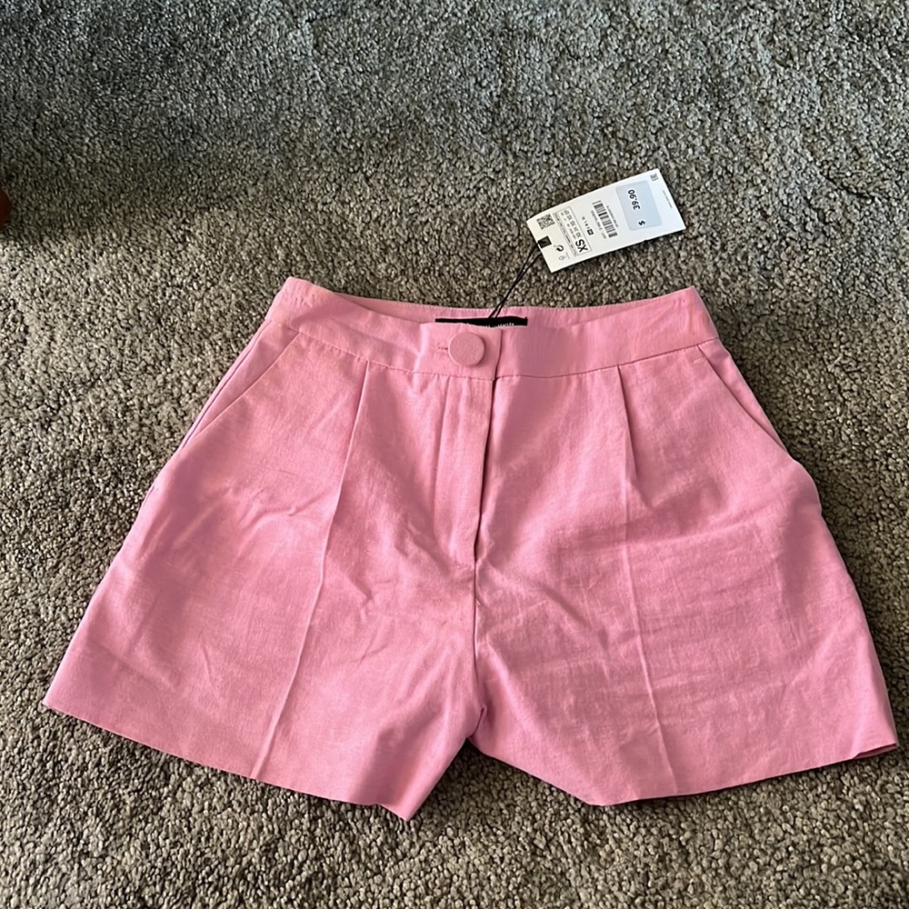 Zara pink shorts